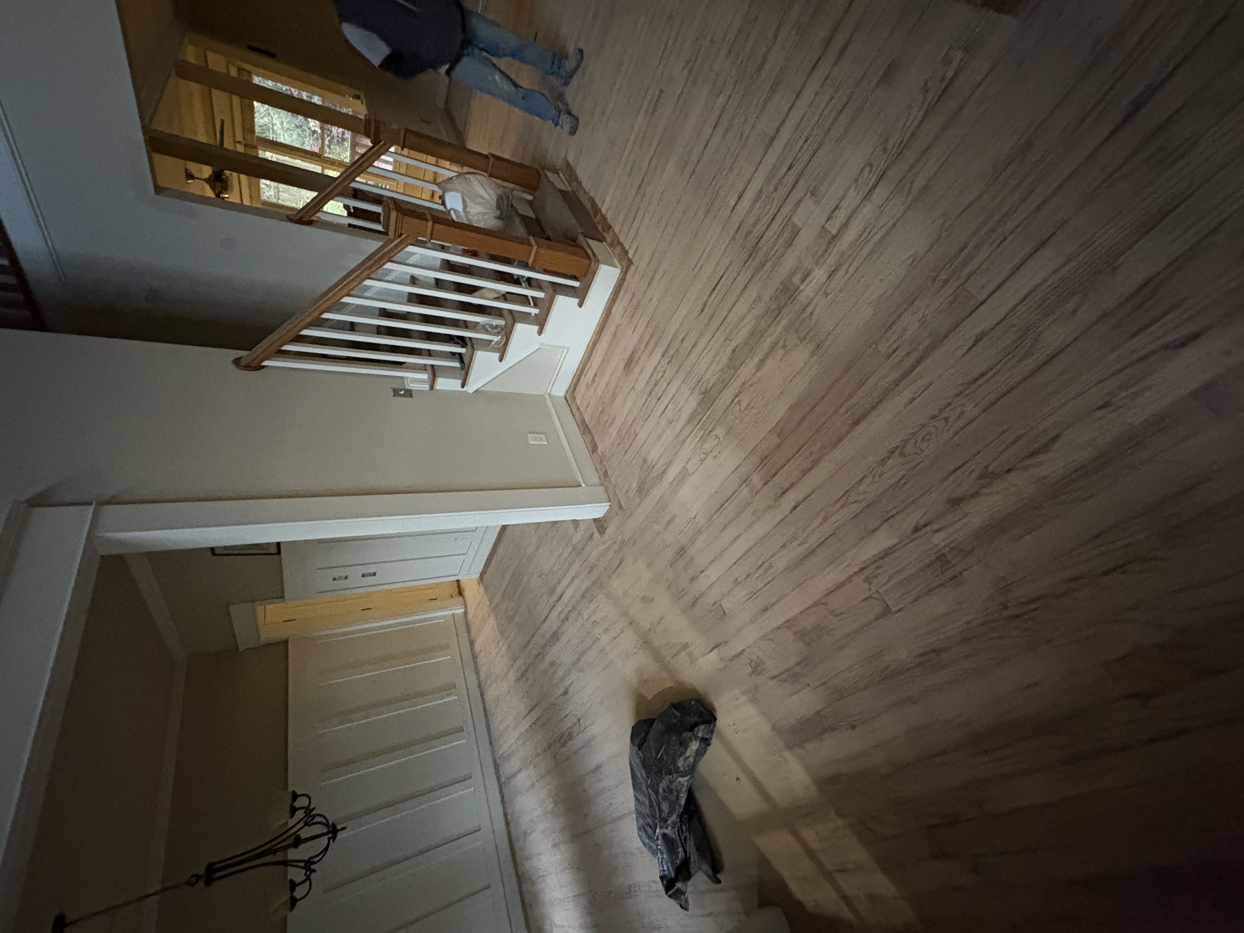 Hardwood Floor Before